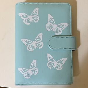 Budget planner Light Blue Butterfly